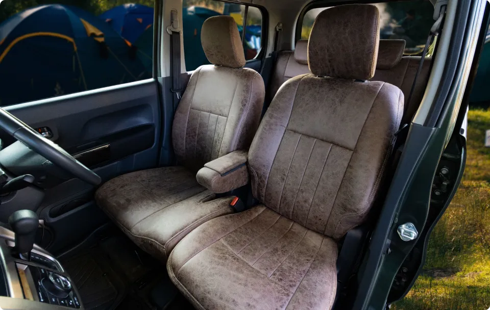 極上シートカバーの存在感