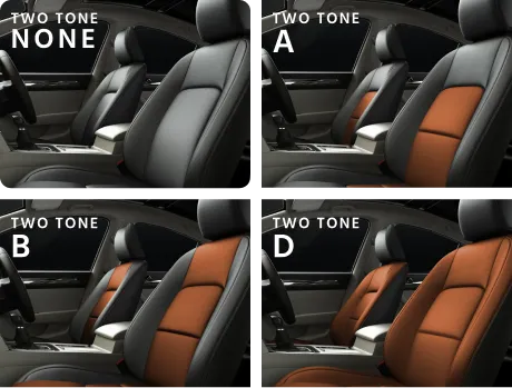 ツートンカラーパターン