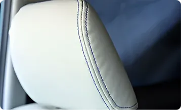 ヘッドレスト穴あけ加工