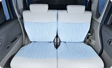 ヘッドレストの穴あけ加工済