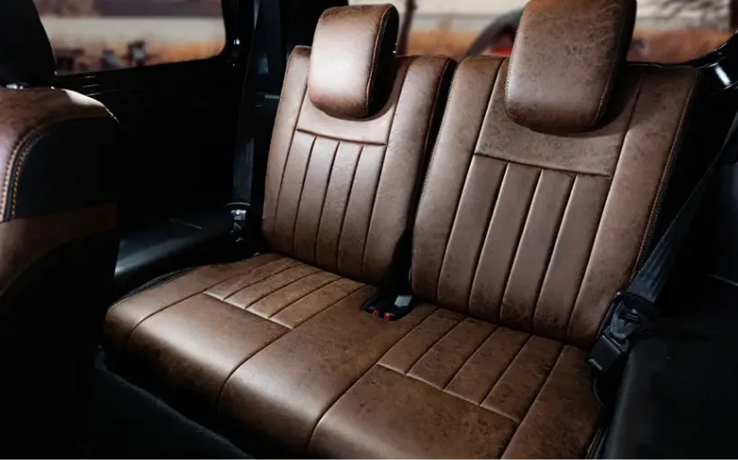 LEATHERY DENIM
