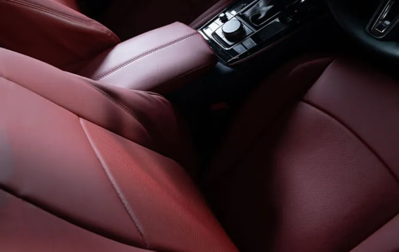 PU WINELED LEATHER WINELED STICH