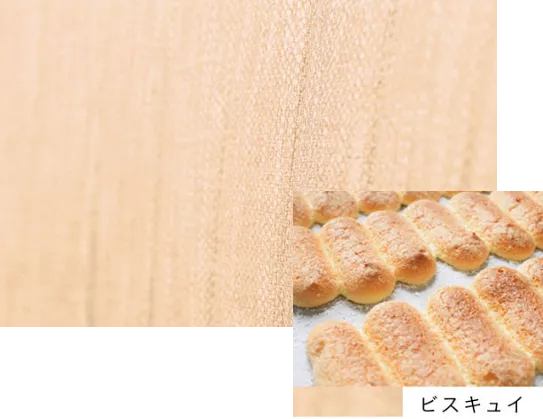 ふんわりとした生地