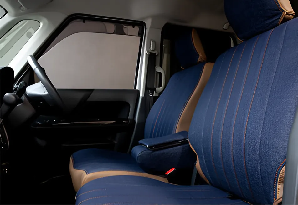 インディゴブルー×ブラウンレザー