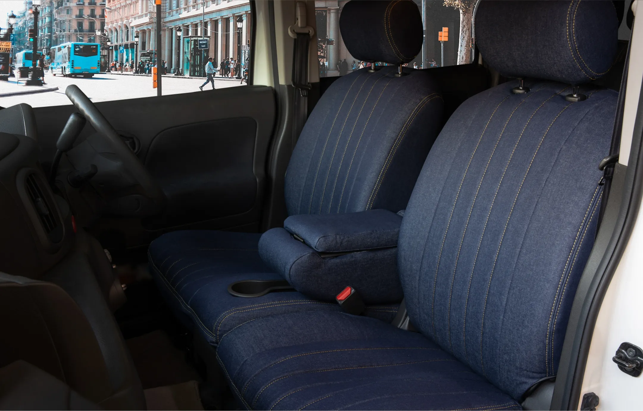 デニム シートカバー