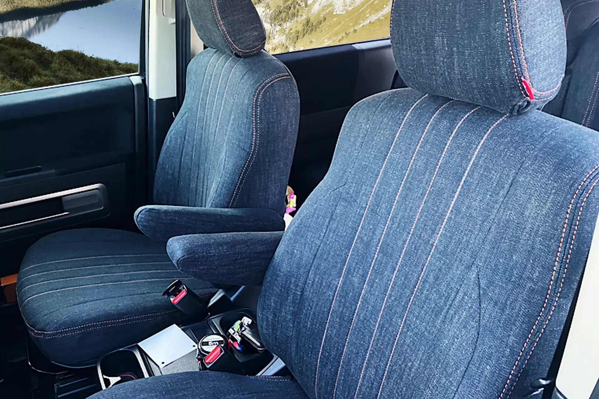 デリカ D:5 シートカバー