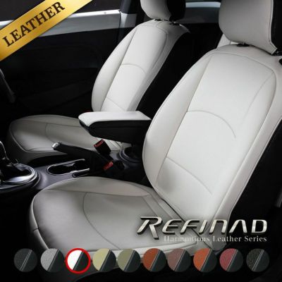 TOYOTA bB ツートンレザーシートカバー 全席セット [Refinad レフィナード] Harmonious ハーモニアス