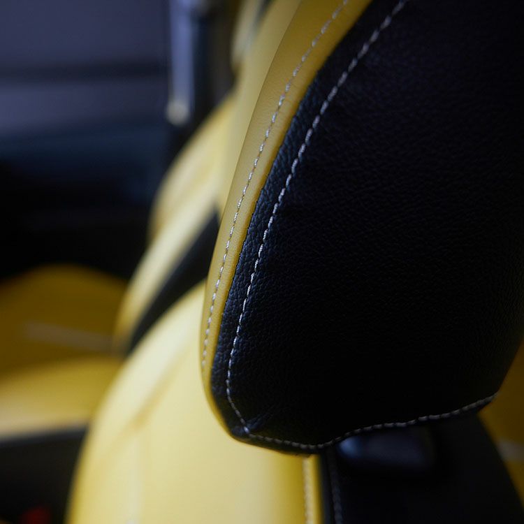 カングー シートカバー ストレートライン Sandii マリトッツォ 特徴2