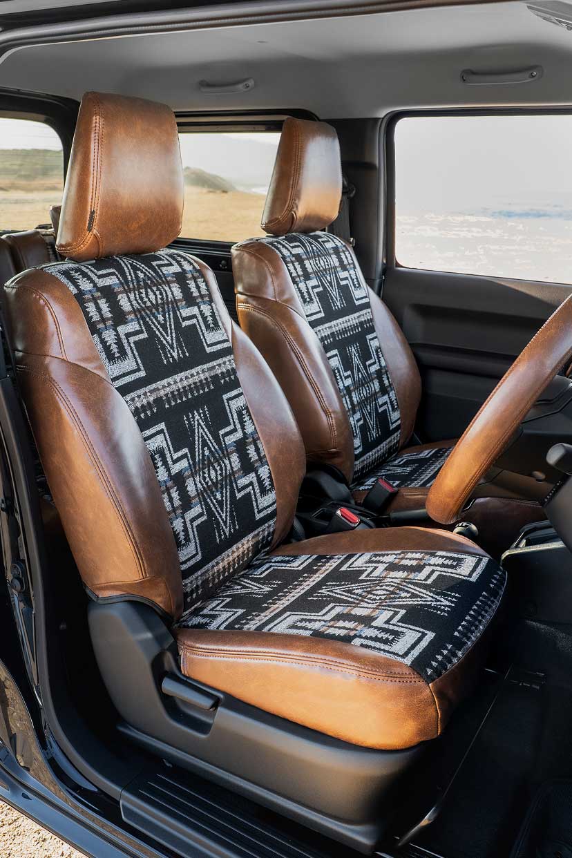 ブーン シートカバー Sandii カチナ 生地K8 ダークブラウン1