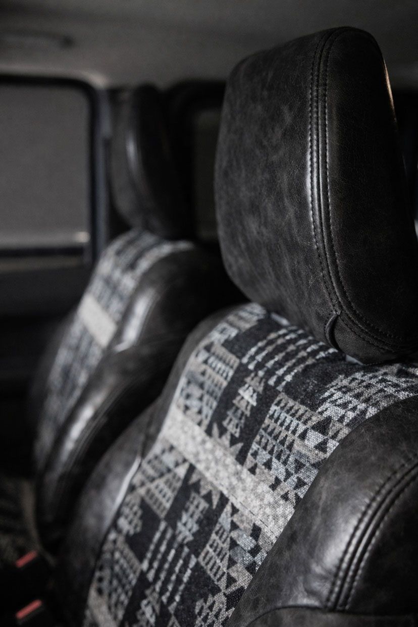 ラパン シートカバー Sandii カチナ 生地K10 グレージュ2