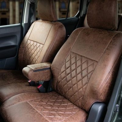 ハイエース バン レザリー  キルト シートカバー 全席セット [IXUS イクサス]