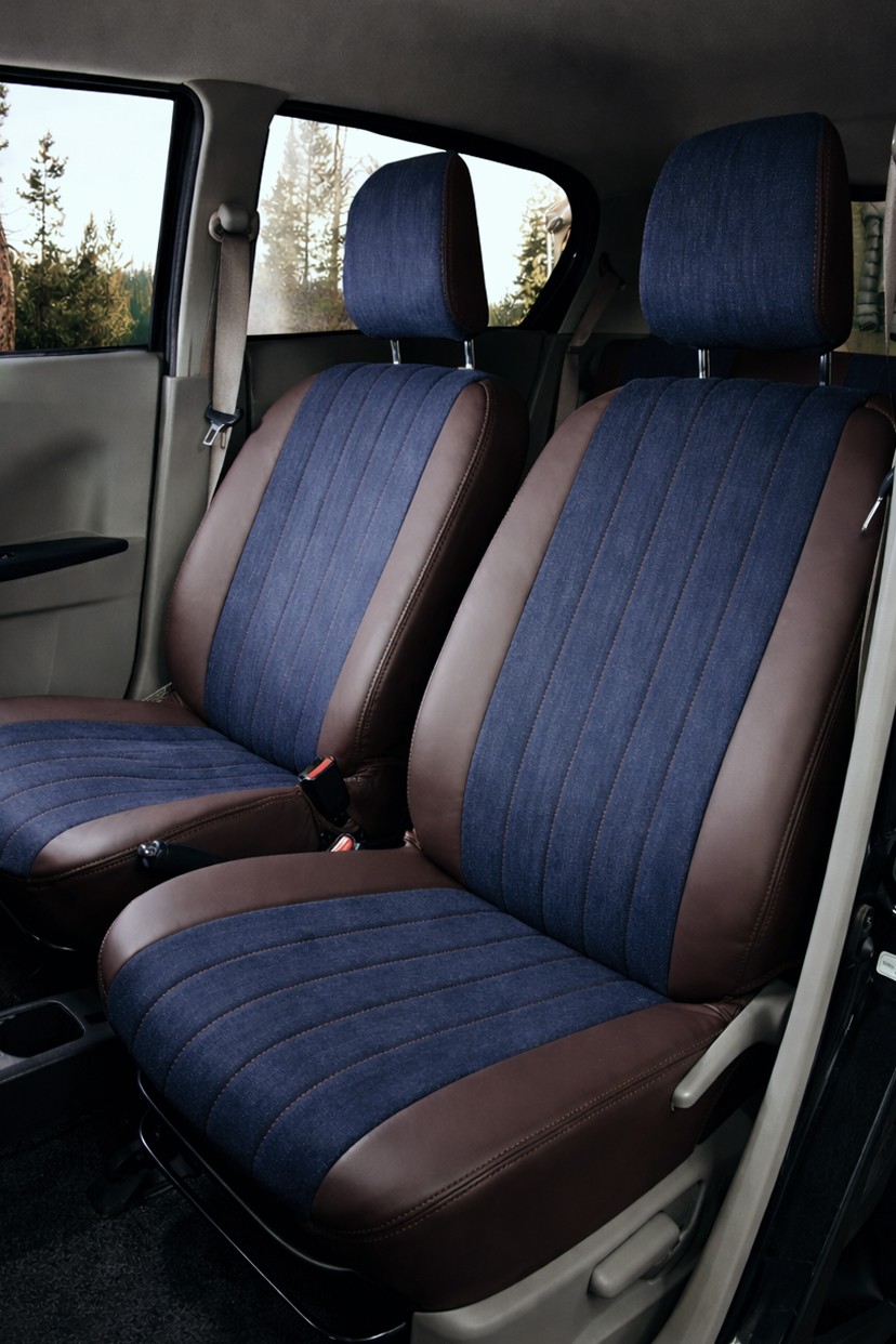 NV200バネットワゴン3列シートカバー Sandii サンディ デニムサンド