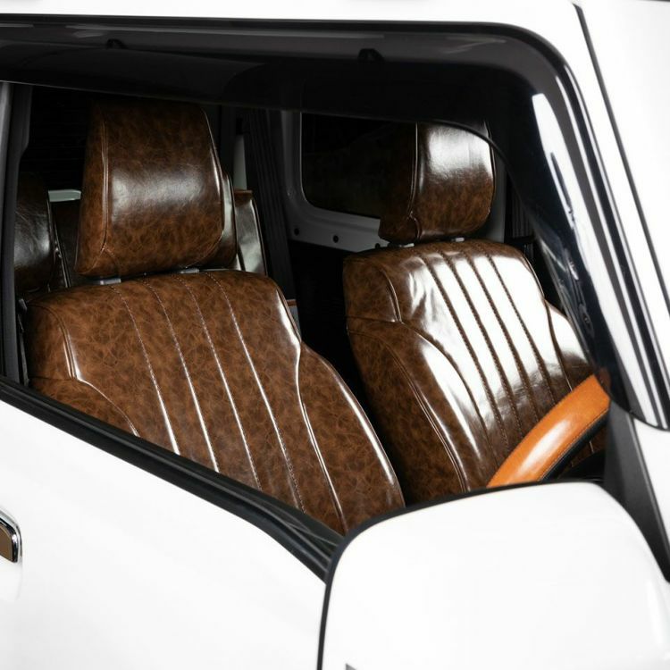 ミニキャブ MiEV シートカバー Sandii オールドカヌレ 特徴1