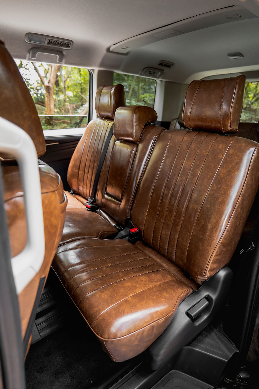 MINI CROSSOVER シートカバー Sandii オールドカヌレ 特徴1