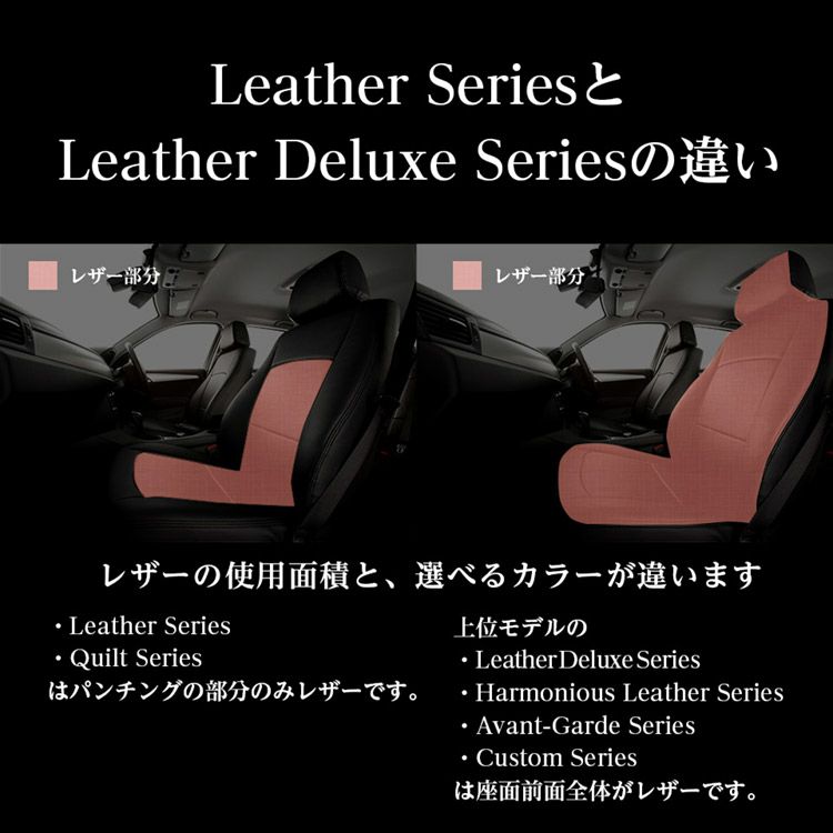 アリオン シートカバー Refinad パンチングレザー 詳細3
