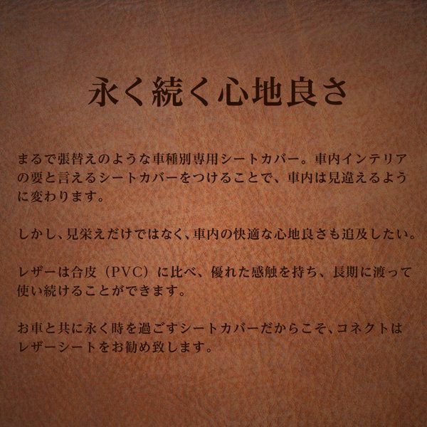 AZワゴン シートカバー Refinad パンチングレザー コンセプト