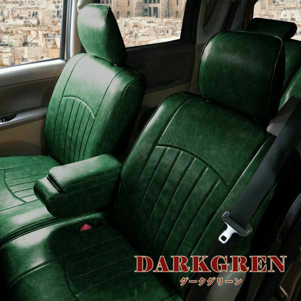 ジムニー シートカバー Sandii カヌレ ダークグリーン