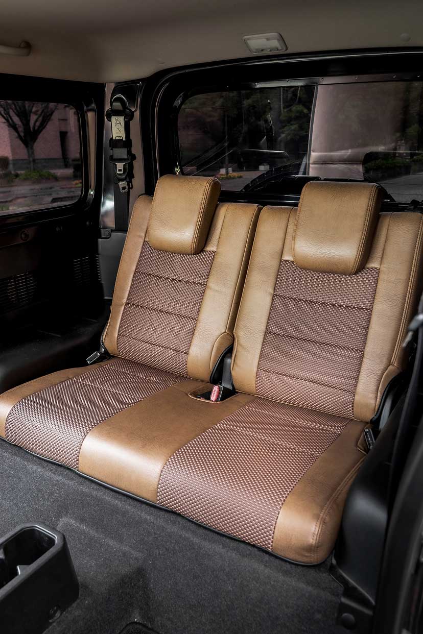 CX-60 シートカバー Refinad ヘリテージメッシュ 特徴3